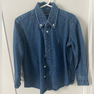 Ralph Lauren Jean shirt boys size small